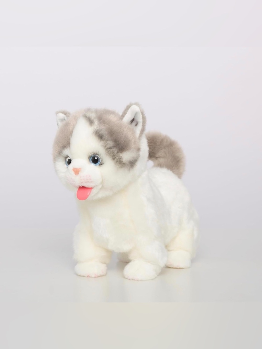 Electronic Stuffed Walking Cats, Realistic Interactive Pet Toy Cat